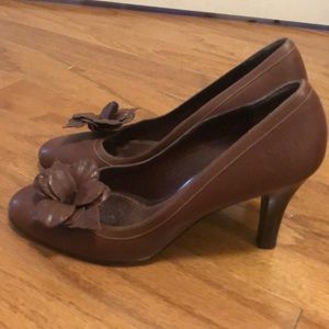 Bally Chocolate Brown Pumps